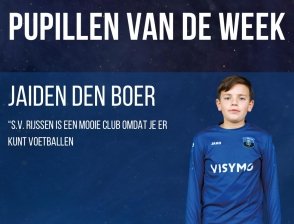 Jaden is pupil van de week op zaterdag 9 november 2024